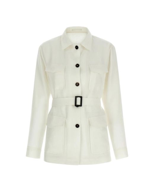 Tagliatore White Light Jackets
