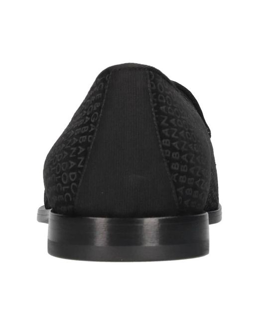 Dolce & Gabbana Black Loafers for men