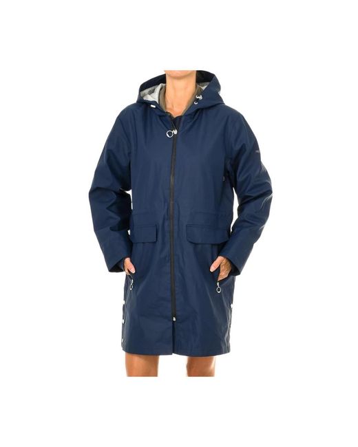 Superdry Blue Rain Jackets