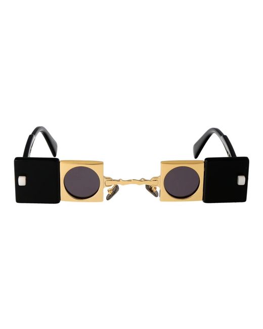 Kuboraum Black Stylische sonnenbrille maske q50