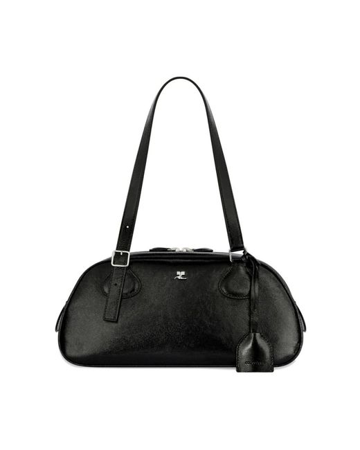 Shoulder Bags di Courreges in Black