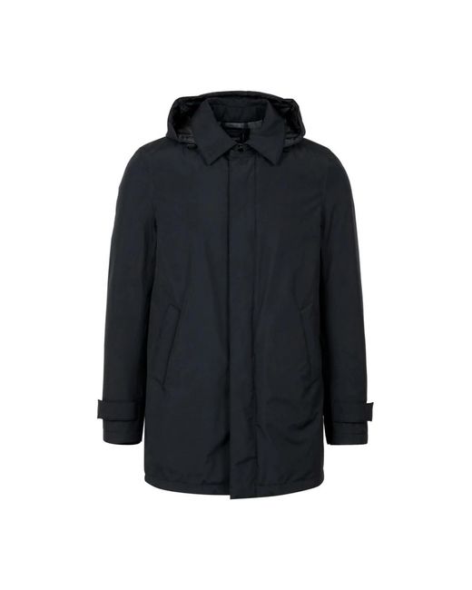 Herno Blue Parkas for men