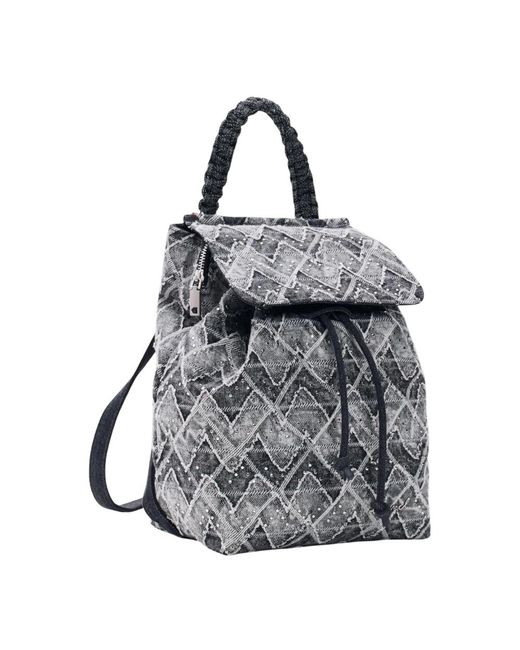 Backpacks Desigual de color Gray
