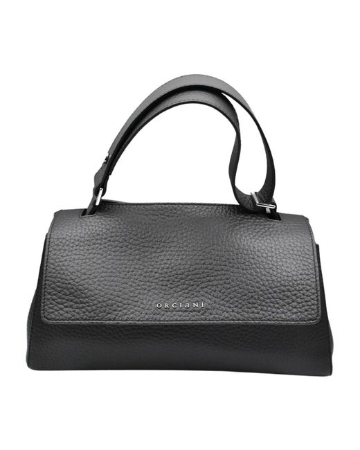 Orciani Black Handbags