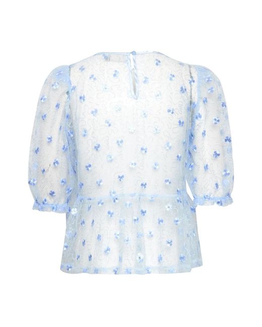 Blouses Ichi de color Blue