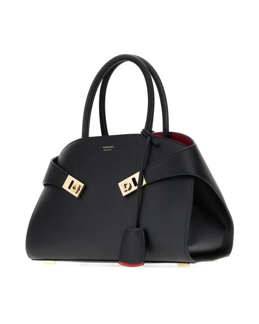 Ferragamo Black Handbags