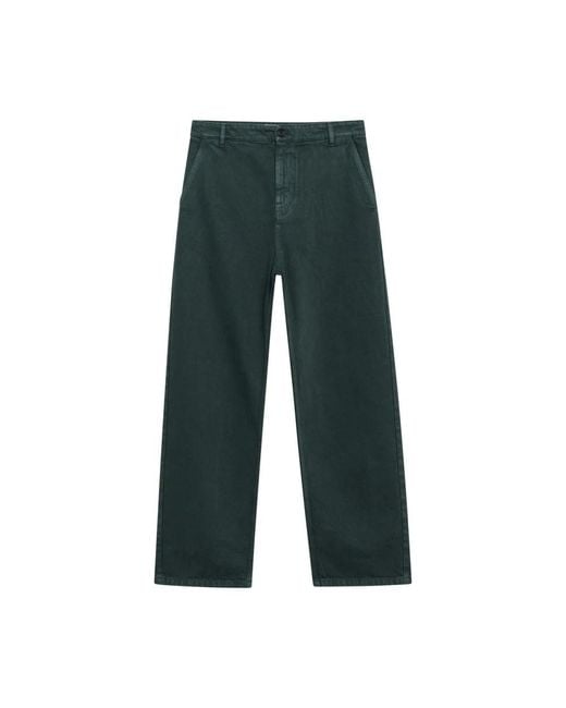 Miu Miu Green Straight Trousers