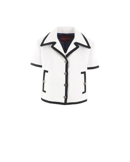 Jackets > light jackets Gucci en coloris White
