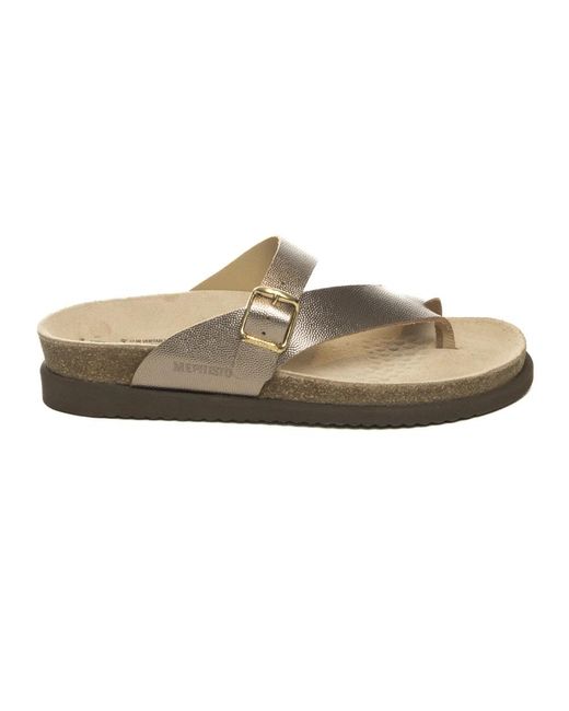 Mephisto Natural Flip Flops
