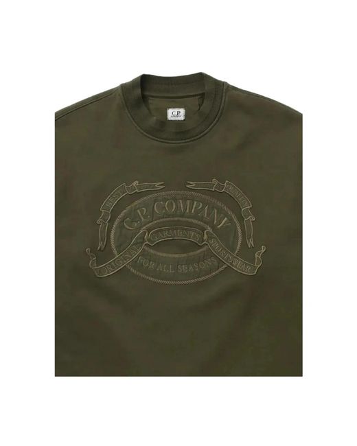 C P Company Green Sweatshirts for men