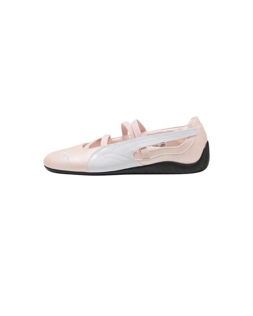 PUMA White Ballerinas