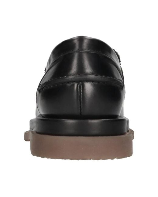 Buttero Black Loafers for men