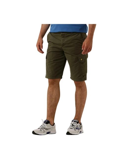 Lyle & Scott Cargo shorts für den sommer in Green für Herren