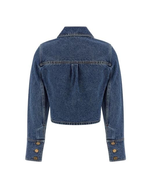 Balmain Blue Denim Jackets