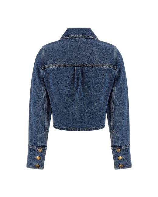 Balmain Blue Denim Jackets