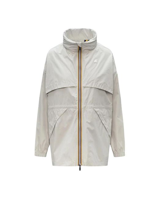 K-Way Gray Light Jackets