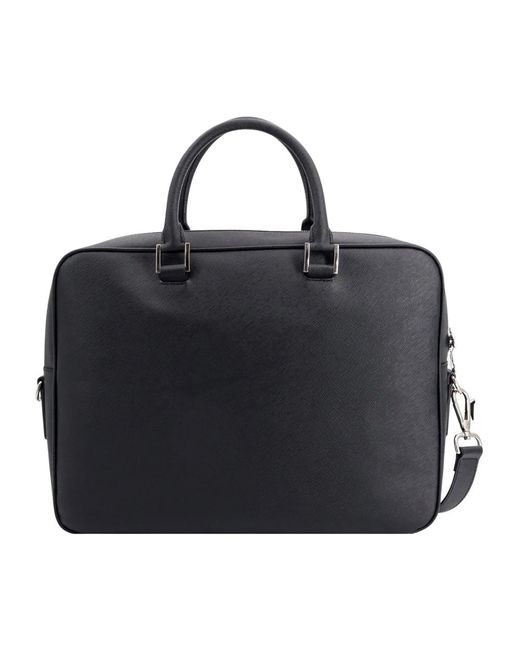 Kiton Black Handbags for men