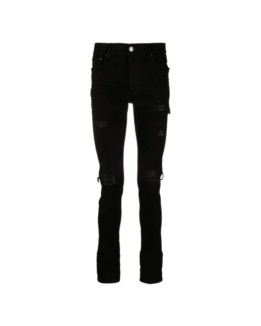 Jeans neri skinny strappati di Amiri in Black da Uomo