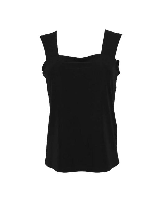Sleeveless Tops Joseph Ribkoff en coloris Black