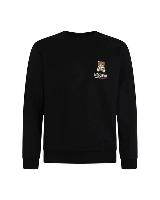 Moschino Black Sweatshirts for men