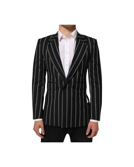 Dolce & Gabbana Sicilia 1-Knops Blazer in het Black voor heren