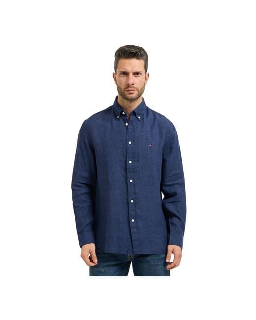 Tommy Hilfiger Blue Casual Shirts for men