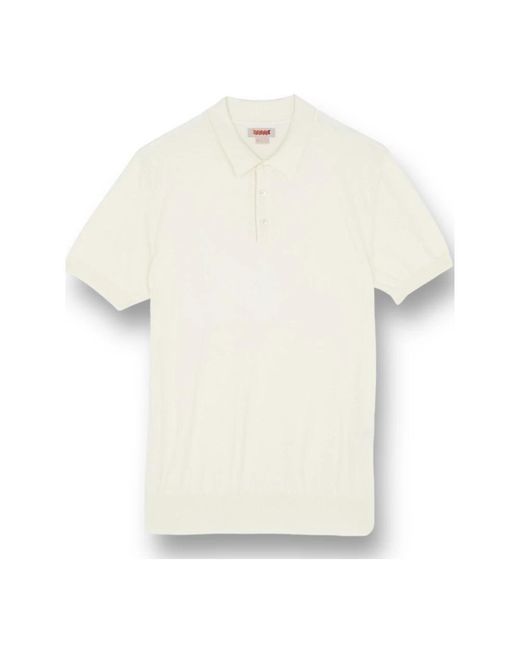 Baracuta White Polo Shirts for men