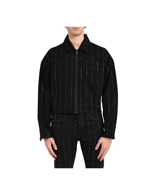 Purple Brand Denim Jacket in het Black voor heren
