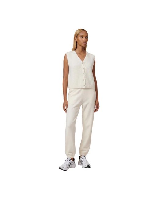 American Dreams Truien & Vesten ,Wit ,Wol Telma Vest in het White