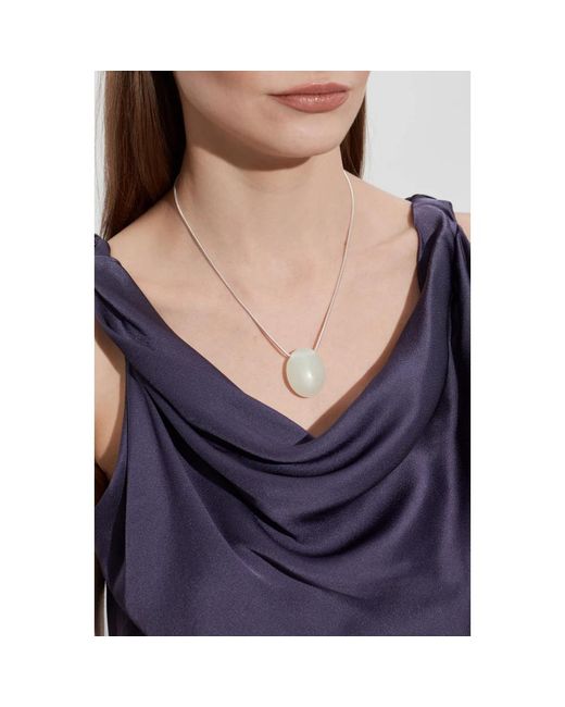 Necklaces di LIE STUDIO in Metallic