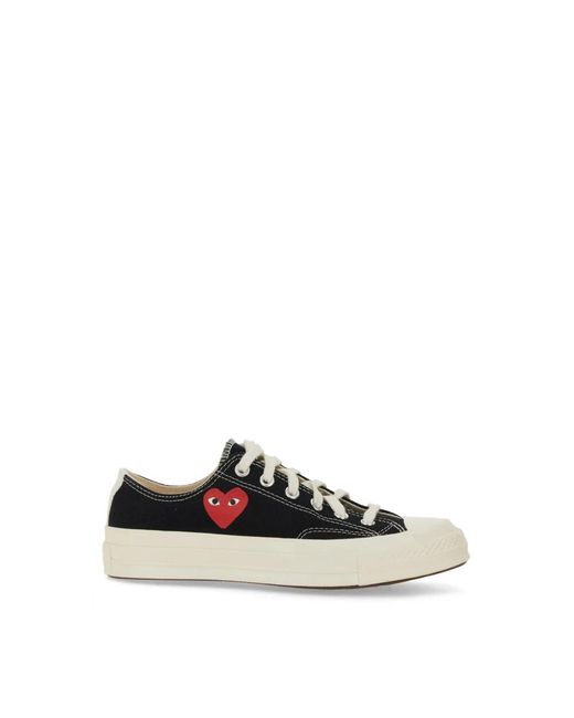 COMME DES GARÇONS PLAY Black Sneakers for men