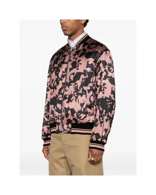 Dries Van Noten Multicolor Bomber Jackets for men
