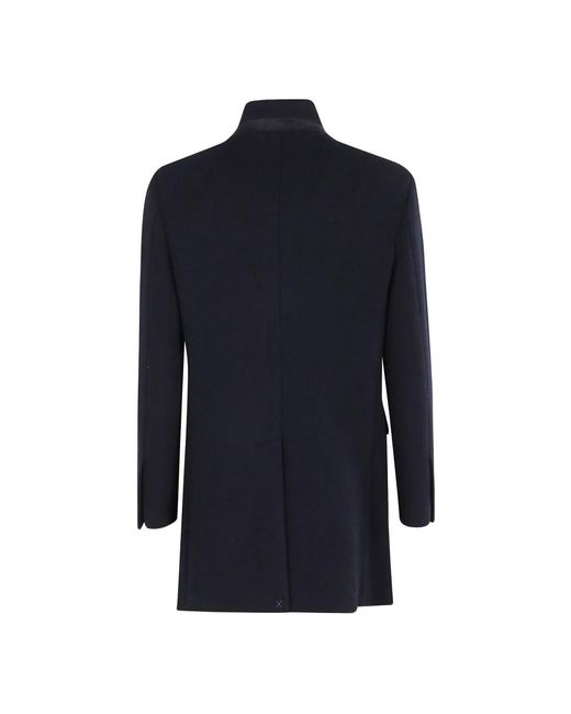 Fay Single-Breasted Coats in het Blue voor heren