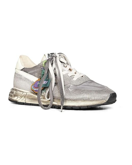 Autry Gray Sneakers for men