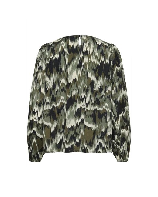 Kaffe Kakia Blouse in het Green