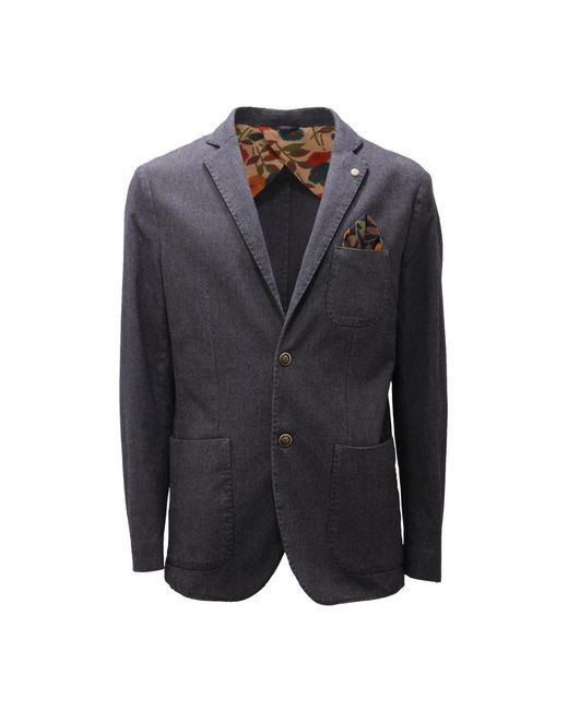 AT.P.CO Blue Blazers for men