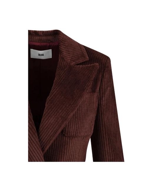 SOLOTRE Blazers in het Brown