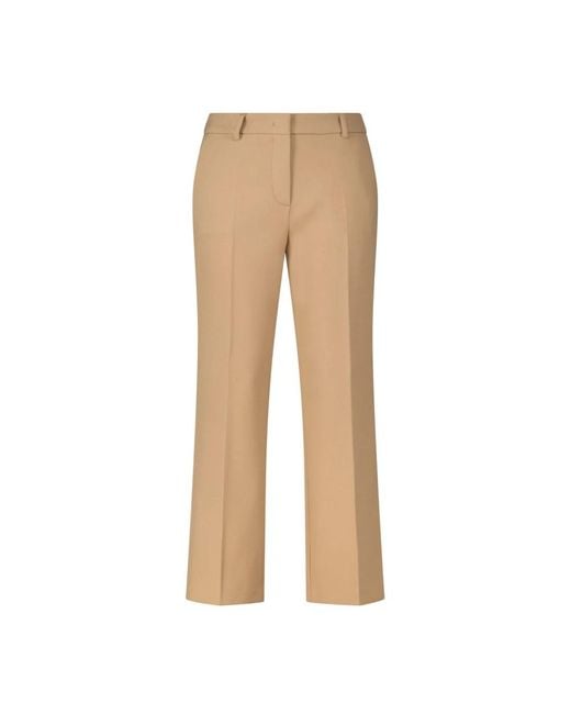 Seductive Straight Trousers in het Natural