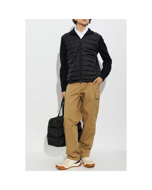 Cardigans Moncler de hombre de color Black