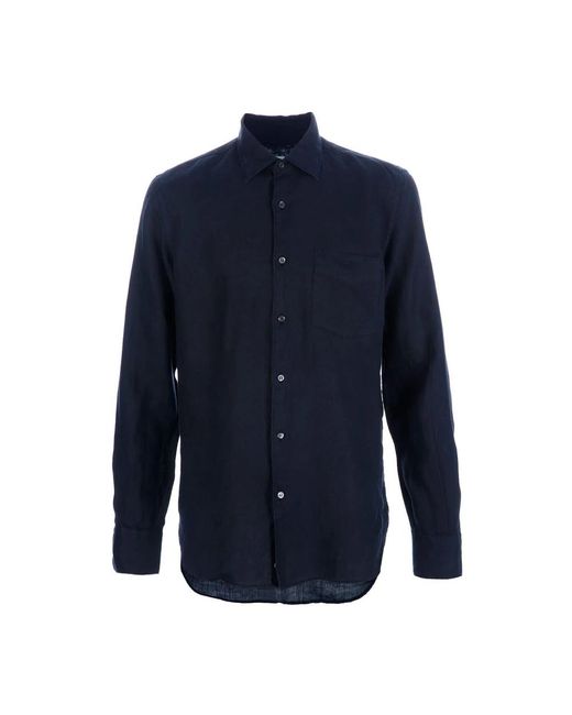 Aspesi Blue Casual Shirts for men