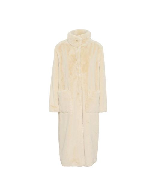 Faux Fur & Shearling Jackets Saint Tropez de color Natural