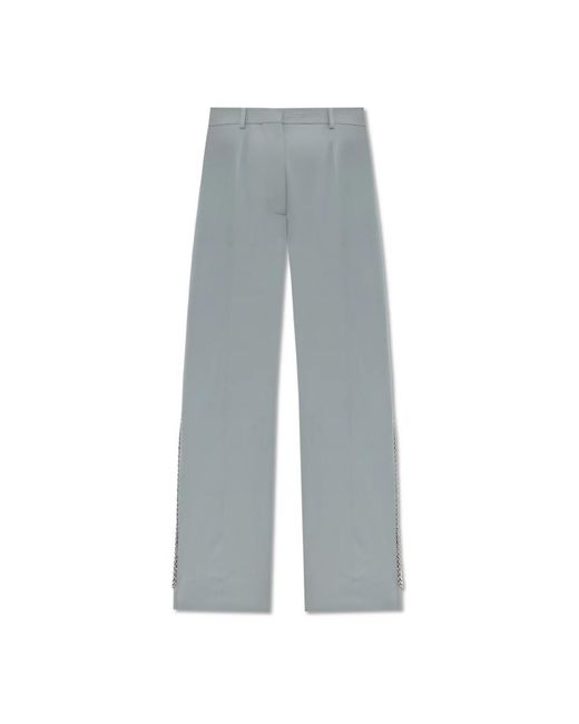 Stella McCartney Gray Wide Trousers