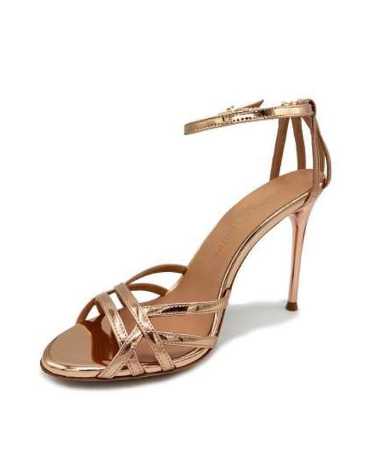 Sergio Levantesi Metallic High Heel Sandals