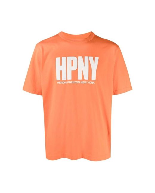 Heron Preston Orange T-Shirts for men