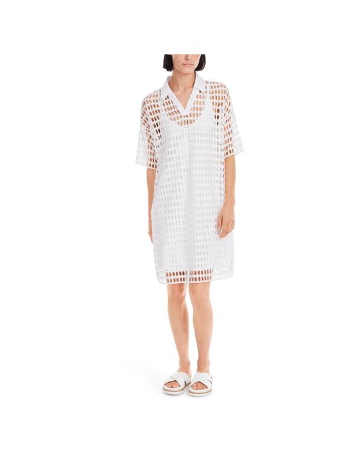 Marc Cain Midi Dresses in het White