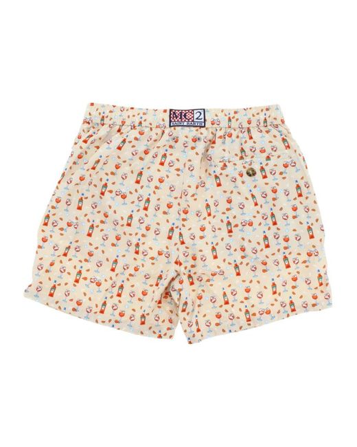 Mc2 Saint Barth Meer Kleidung Badehose in Natural für Herren