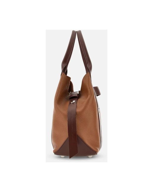 Hogan Brown Shopper Script Medium