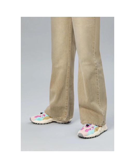Flower Mountain Pink Sneakers