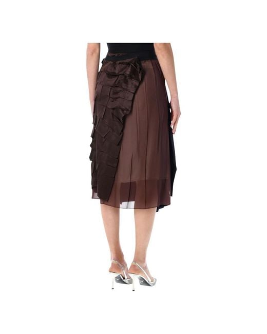 Prada Blue Midi Skirts