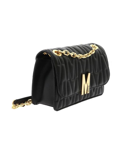 Moschino Black Cross Body Bags